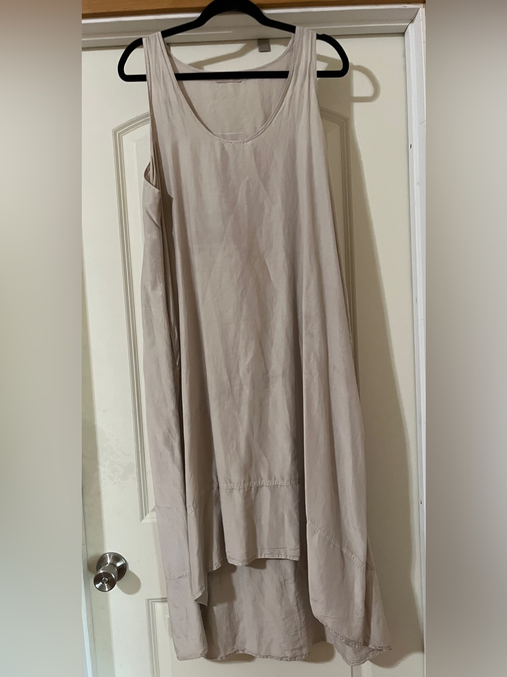 CP Shades Dress
Sleeveless Double Layer Boho
Cotton Silk Midi Dress Size Large